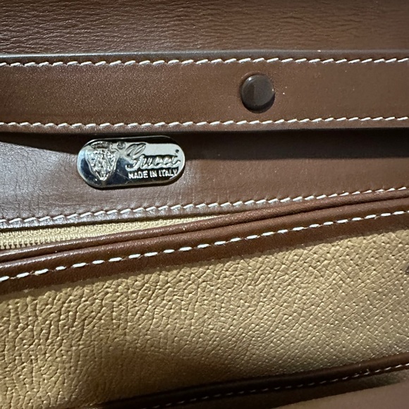 SALE Gucci Cross Body Shoulder Bag Clutch Vintage - Picture 7 of 11